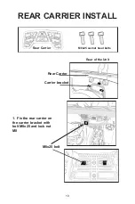 Preview for 14 page of Coleman Powersports AT125EX Assembly Instructions Manual