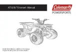 Coleman Powersports AT125UT Owner'S Manual preview