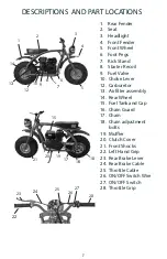 Preview for 11 page of Coleman Powersports BT200X Owner'S Manual