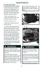 Preview for 28 page of Coleman Powersports BT200X Owner'S Manual