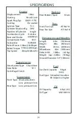 Preview for 33 page of Coleman Powersports BT200X Owner'S Manual