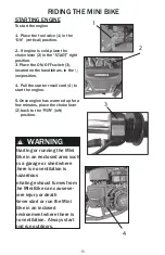 Preview for 17 page of Coleman Powersports CC100X Owner'S Manual