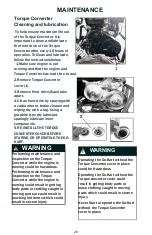 Предварительный просмотр 33 страницы Coleman Powersports CK196 2021 Owner'S Manual