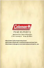 Preview for 39 page of Coleman Powersports CT200U-CL 2020 Owner'S Manual