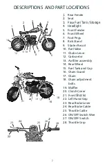 Предварительный просмотр 11 страницы Coleman Powersports CT200U-EX 2020 Owner'S Manual