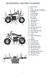 Предварительный просмотр 11 страницы Coleman Powersports CT200U-EX Owner'S Manual