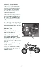 Предварительный просмотр 31 страницы Coleman Powersports CT200U-EX Owner'S Manual