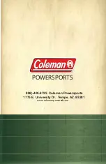 Предварительный просмотр 37 страницы Coleman Powersports CT200U Owner'S Manual