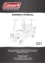 Coleman Powersports DR48V-B Owner'S Manual preview