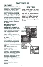 Предварительный просмотр 29 страницы Coleman Powersports KT196 Owner'S Manual