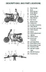 Предварительный просмотр 11 страницы Coleman Powersports RB100 2021 Owner'S Manual