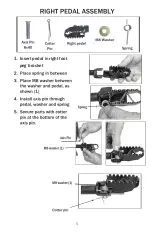 Предварительный просмотр 7 страницы Coleman Powersports RB200 Assembly And Inspection Manual