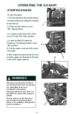 Предварительный просмотр 20 страницы Coleman Powersports Realtree RTK200 Owner'S Manual