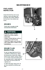 Предварительный просмотр 32 страницы Coleman Powersports Realtree RTK200 Owner'S Manual