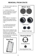 Preview for 2 page of Coleman Powersports RTK196 Assembly Instructions Manual