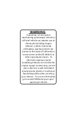 Preview for 4 page of Coleman Powersports SK100 2020 Owner'S Manual