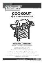 Preview for 1 page of Coleman 085-3182-6 Assembly Manual