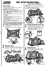 Preview for 1 page of Coleman 1417721 Setup Instructions