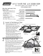 Coleman 16'X13' Instructions preview