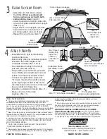 Preview for 2 page of Coleman 16'X13' Instructions