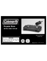 Coleman 2000000117 Instructions For Use Manual preview