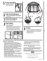 Предварительный просмотр 2 страницы Coleman 2000004413 Setup Instructions