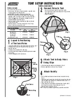 Coleman 2000004559 Setup Instructions preview