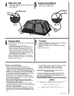 Preview for 2 page of Coleman 2000005512 Setup Instructions