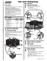 Coleman 2000005799 Setup Instructions preview