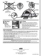 Preview for 2 page of Coleman 2000007827 Setup Instructions