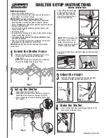 Предварительный просмотр 1 страницы Coleman 2000007829 Setup Instructions