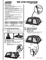 Coleman 2000008347 Setup Instructions предпросмотр