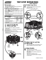 Preview for 1 page of Coleman 2000008916 Instructions