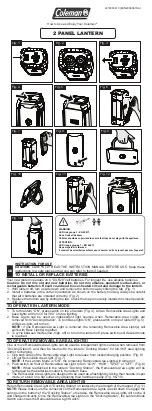 Coleman 2000032683 Instructions For Use preview