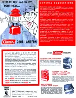 Coleman 200A LANTERN How To Use preview