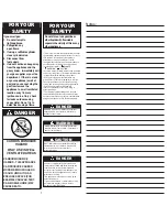 Preview for 2 page of Coleman 2600 Series Instructions For Use Manual