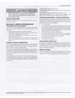 Preview for 5 page of Coleman 33" User'S Information Manual