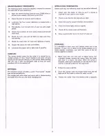 Preview for 8 page of Coleman 360 Set-Up Instructions And Maintenance Manual