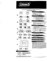 Предварительный просмотр 1 страницы Coleman 40-367 Instruction Manual