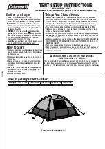 Coleman 5010000845 Setup Instructions preview