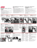 Coleman 5033-750 Instructions For Use preview