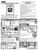 Coleman 5055-710 Assembly And Instruction Sheet preview