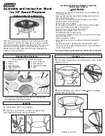 Coleman 5062-707 Assembly And Instruction Sheet preview