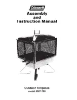 Preview for 1 page of Coleman 5067-700 Assembly And Instruction Manual