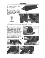 Preview for 5 page of Coleman 5068 series Assembly And Instruction Manual