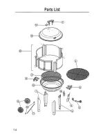 Предварительный просмотр 14 страницы Coleman 5068 series Assembly And Instruction Manual