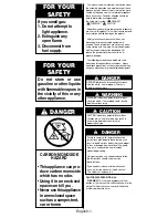 Preview for 2 page of Coleman 5178 Series Instructions For Use Manual