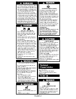 Preview for 3 page of Coleman 5178 Series Instructions For Use Manual