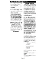 Preview for 6 page of Coleman 5178 Series Instructions For Use Manual