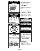 Preview for 2 page of Coleman 5431B Series Instructions For Use Manual